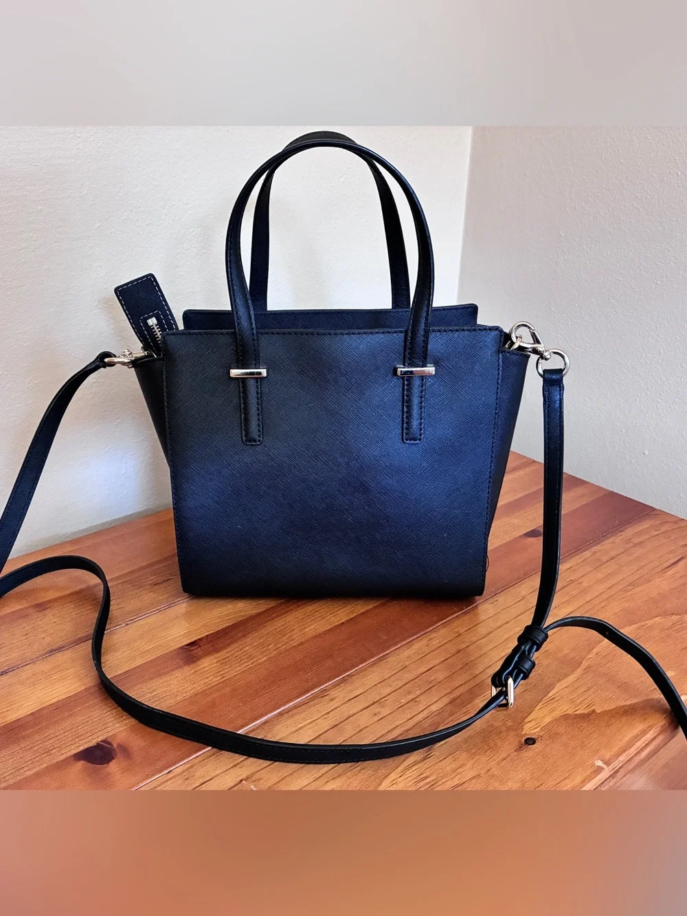 Kate Spade Black Satchel Purse Handbag